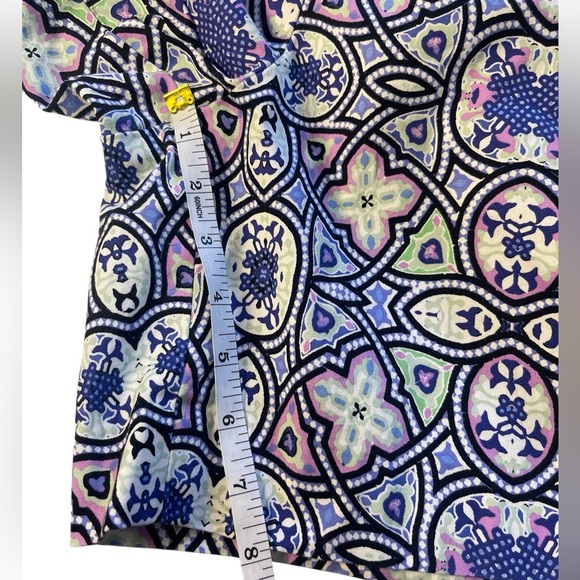 Talbots Geometric Floral Pattern Women’s Shorts Size 16 - Picture 7 of 11